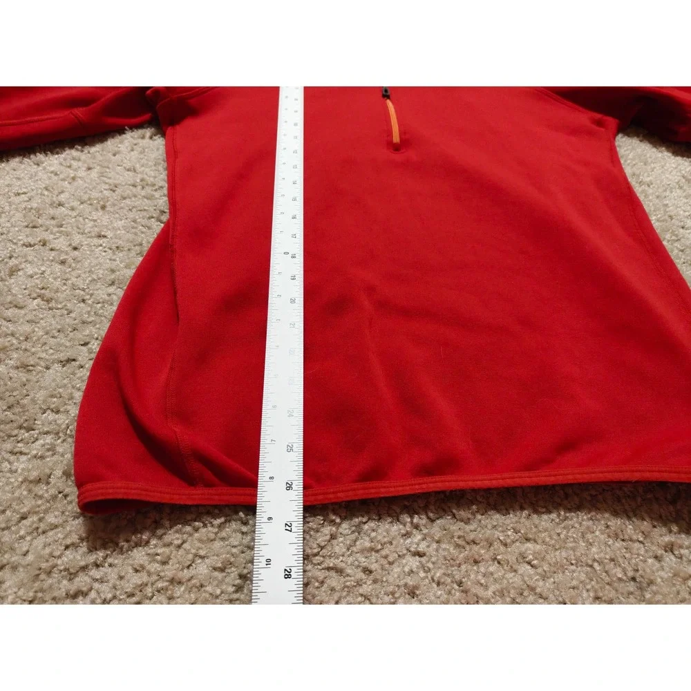 Patagonia Mens R1 Daily Quarter-Zip Fleece Pullover Red 47710FA12 Large